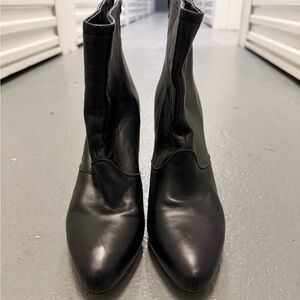 Sleek Black Ankle Boots for Women